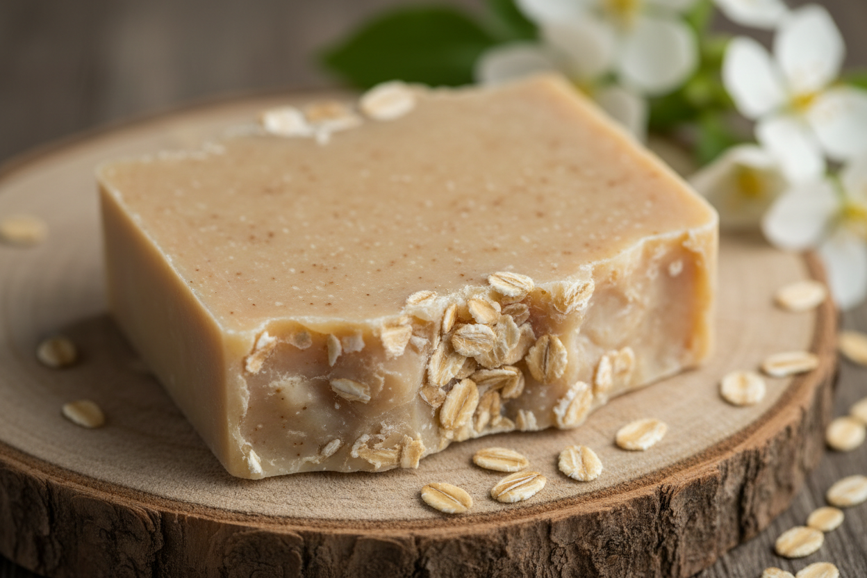 Oatmeal & Honey Soap Bar (4–5 oz)