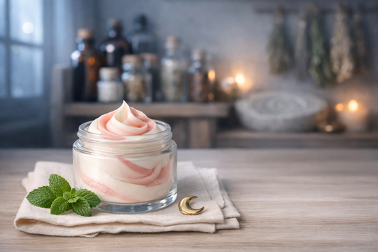 Peppermint Body Butter — Cooling Mint Apothecary Cream (8 oz)