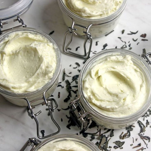Green Tea Body Butter – Antioxidant Rich Hydrating Cream (8 oz)